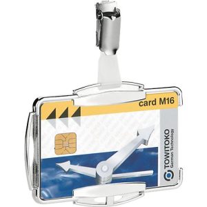 Durable Kartenhalter RFID Secure Mono, für 1 Karte, mit Clip-Befestigung, 10 Stück Durable Kartenhalter RFID Secure Mono, für 1 Karte, mit Clip-Befestigung, 10 Stück