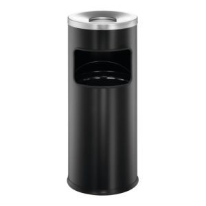 Durable Papierkorb safe mit Ascher Schwarz 17l Durable Papierkorb safe mit Ascher Schwarz 17l