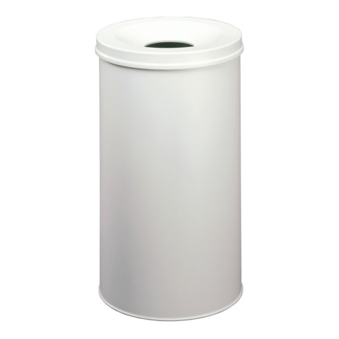 Durable Papierkorb safe rund Grau 60l