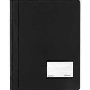 Durable Premium-Sichthefter, für DIN A4, Hart-PVC, 25 Stück, schwarz