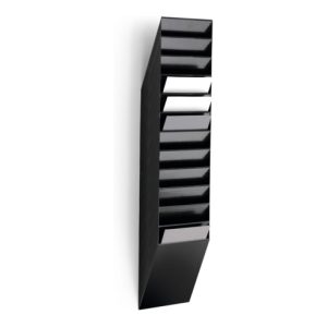 Durable Prospektspender-Set 12 Fächer A4 schwarz