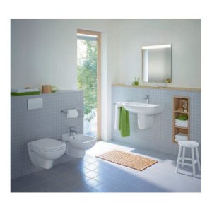 Duravit Wand-Bidet D-CODE mit Überlauf, Hahnlochbank, 355 x 545 mm, 1 Hahnloch weiß Duravit Wand-Bidet D-CODE mit Überlauf, Hahnlochbank, 355 x 545 mm, 1 Hahnloch weiß