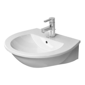 Duravit Waschtisch DARLING NEW mit Überlauf, Hahnlochbank, 1 Hahnloch 550 x 480 mm weiß Duravit Waschtisch DARLING NEW mit Überlauf, Hahnlochbank, 1 Hahnloch 550 x 480 mm weiß