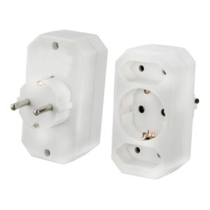 E+P Elektrik Dreifach-Kombistecker ws EA9