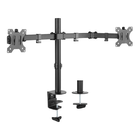 E+P Elektrik Monitor-Tischhalterung 13-32Zoll,2-fach,sw TH12