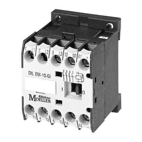 Eaton Leistungsschütz AC-3/400V:4kW 3p DC DILEM-10-G(12VDC)