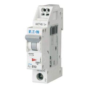 Eaton Leitungsschutzschalter B 16A, 1p Steckkl. PLI-B16/1 Eaton Leitungsschutzschalter B 16A, 1p Steckkl. PLI-B16/1