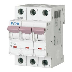 Eaton LS-Schalter m.Beschrift. B 32A, 3p PXL-B32/3 Eaton LS-Schalter m.Beschrift. B 32A, 3p PXL-B32/3