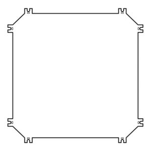 Eaton Montageplatte f. CI44-Gehäuse IM4-CI44