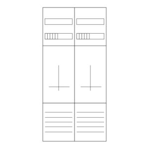 Eaton Zählerfeld ZSD-Z27A1332 Eaton Zählerfeld ZSD-Z27A1332
