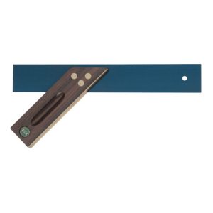 ECE Präzisions-Gehrungsmaß Schienenlänge 300mm m. Hohlkehle Palisanderholz
