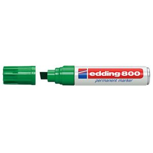 edding 800, m. Keilspitze, 4-12 mm, grün, 5 Stück
