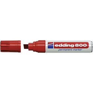 edding 800, m. Keilspitze, 4-12 mm, rot, 1 Stück