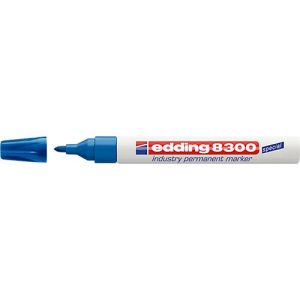 edding 8300 industry permanent marker, blau, 1 Stück edding 8300 industry permanent marker, blau, 1 Stück
