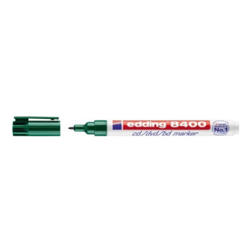 edding CD/DVD-Marker 8400 4-8400004 0,5-1mm Rundspitze gn