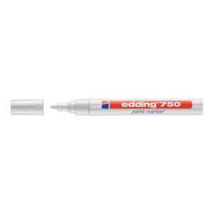 Edding Lackmarker 750 weiss Rundspitze Strichbreite ca.2-4mm Edding Lackmarker 750 weiss Rundspitze Strichbreite ca.2-4mm