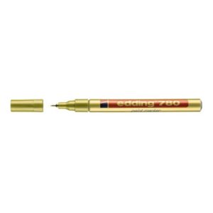 edding Lackmarker 780 4-780053 0,8mm Rundspitze permanent gold