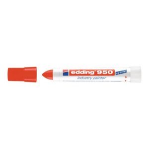 Edding Pastenmarker 950 rot permanent Rundspitze Strichbreite 10mm