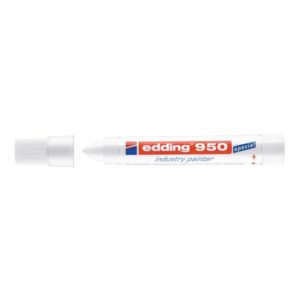 Edding Pastenmarker 950 weiss permanent Rundspitze Strichbreite 10mm