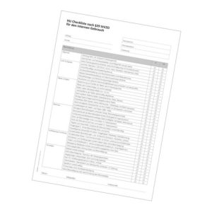 Eichner Block HU Checkliste nach §29 StVZO DIN