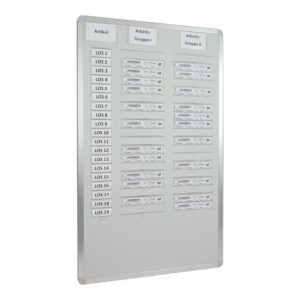 Eichner Einstecktafel Orga-Easy für DIN A 5 Belege