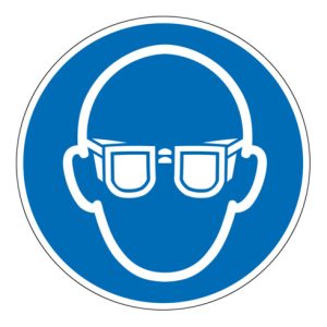Eichner Gebotsschild Augenschutz benutzen Eichner Gebotsschild Augenschutz benutzen