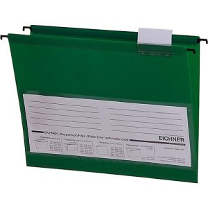 EICHNER Hängemappen,für Formate bis DIN A4, Öffnung seitlich, PVC, grün, 10 Stück EICHNER Hängemappen,für Formate bis DIN A4, Öffnung seitlich, PVC, grün, 10 Stück