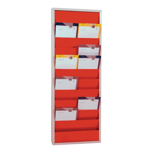 Eichner Metall-Plantafel für den Werkstattbereich zweireihig