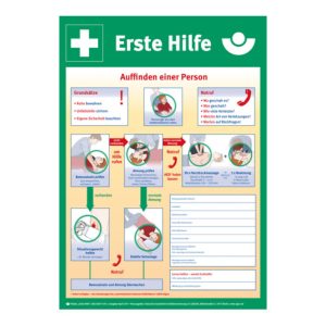 Eichner Rettungsschild Anleitung zur erste Hilfe Eichner Rettungsschild Anleitung zur erste Hilfe