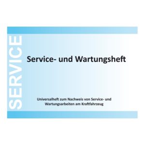 Eichner Service- und Wartungsheft