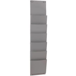 Eichner Stecktafel Wandsortierer, 6 Fächer, für Format A5 hoch, Polypropylen