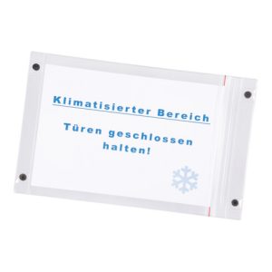 Eichner Transparente Magnettasche