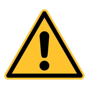 Eichner Warnschild Allgemeines Warnzeichen Eichner Warnschild Allgemeines Warnzeichen