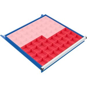 Einsatzkastenset 28 Stück für Schubladenschrank 1330 mm breit passend für Schubladen 75 mm Höhe Einsatzkastenset 28 Stück für Schubladenschrank 1330 mm breit passend für Schubladen 75 mm Höhe