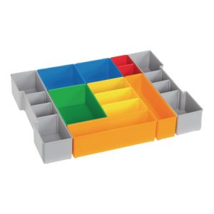 Einteilungsset L-BOXX® H3 LB 102 B378xT313xH65mm blau/gelb/rot/orange/grün/grau