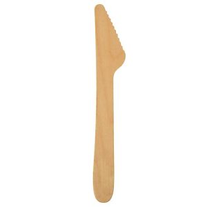 Einweg Besteck Papstar Pure, Messer, L 165 mm, biologisch abbaubar, aus FSC®-zertifiziertem Birkenholz, hellbraun, 100 Stück Einweg Besteck Papstar Pure, Messer, L 165 mm, biologisch abbaubar, aus FSC®-zertifiziertem Birkenholz, hellbraun, 100 Stück