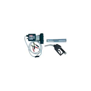 Elektropumpe CEMO Cematic Duo 24/12 AZ, 24V, 70 l/min, selbstansaugend, Automatik-Zapfpistole mit Halter, 4 m Befüllschlauch