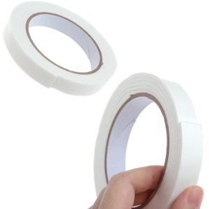 Schaumstoff Klebeband doppelseitig. 15mm x 2m