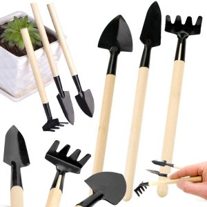 3 Mini Gartenwerkzeuge zum Umpflanzen und Pikieren