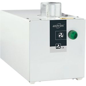 Entlüftungsaufsatz für Fassschränke asecos, steckerfertig, ATEX-konform, 35 dB, B 200 x T 400 x H 200 mm Entlüftungsaufsatz für Fassschränke asecos, steckerfertig, ATEX-konform, 35 dB, B 200 x T 400 x H 200 mm