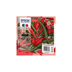 Epson 503 Multipack Easy Mail Packaging – 4er-Pack – XL – Schwarz, Cyan, Magenta, Gelb – original – Blisterverpackung