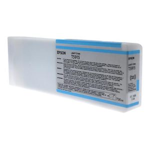 Epson T5915 – 700 ml – hell Cyan – Original – Tintenpatrone – für Stylus Pro 11880, Pro 11880 AGFA, Pro 11880 Xerox Epson T5915 – 700 ml – hell Cyan – Original – Tintenpatrone – für Stylus Pro 11880, Pro 11880 AGFA, Pro 11880 Xerox