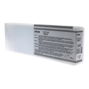 Epson T5917 – 700 ml – Schwarz – Original – Tintenpatrone – für Stylus Pro 11880, Pro 11880 AGFA, Pro 11880 Xerox Epson T5917 – 700 ml – Schwarz – Original – Tintenpatrone – für Stylus Pro 11880, Pro 11880 AGFA, Pro 11880 Xerox