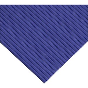 Ergonomischer Läufer, Zuschnitt, 1000 mm breit, blau