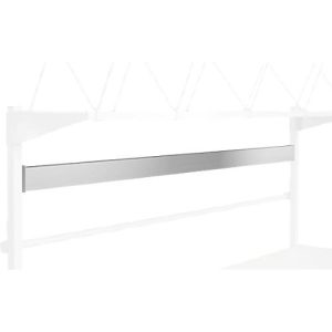 ESD-Kästenprofil Treston BP 120, für Treston Arbeitstisch mit B 1200 mm, Aluminium