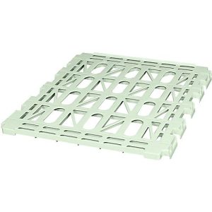 Etagenboden, Kunststoff, für 3-seitige Rollbox, grau Etagenboden, Kunststoff, für 3-seitige Rollbox, grau