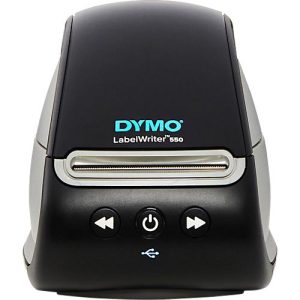 Etikettendrucker DYMO® LabelWriter™ 550, Thermodirektdruck, 300 x 300 dpi, 62 Etiketten/min, Auto-Erkennungsfunktion, USB, inkl. Etiketten