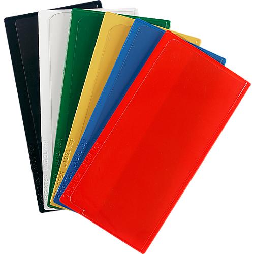 Etikettentasche Label PLUS, magnetisch, 50x110, rot