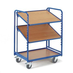 Eurokastenwagen mit Holzböden, 820 x 620 mm Eurokastenwagen mit Holzböden, 820 x 620 mm