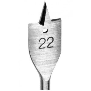 Holzbohrer. Fräsbohrer. Flügelbohrer 22mm x 150mm Sechskant-Schaft